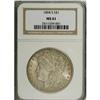 1894-S S$1 MS61 NGC. Well struck with satin luster and 