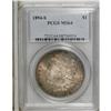 Image 1 : 1894-S S$1 MS64 PCGS. Each side of this near-Gem is dr 