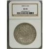 1895-O S$1 XF45 NGC. Still-lustrous pearl-gray surface 