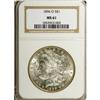 1896-O S$1 MS61 NGC. Unusually well struck for this is 