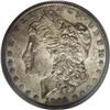 1896-O S$1 MS62 PCGS. Moderately toned steel-gray surf 