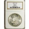 Image 3 : 1896-S S$1 MS62 NGC. The 1896-S is not a common date i 