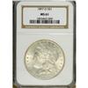 Image 1 : 1897-O S$1 MS61 NGC. Essentially untoned surfaces offe 