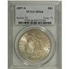 Image 1 : 1897-S S$1 MS66 PCGS. A well struck and highly lustrou 