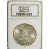 Image 1 : 1900-O/CC S$1 MS63 NGC. VAM-11. A Top 100 Variety. Thi 