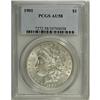 Image 1 : 1901 S$1 AU58 PCGS. Still-lustrous with a hint of pear 