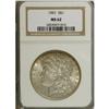 Image 3 : 1901 S$1 MS62 NGC. The conditional scarcity of the 190 