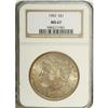 Image 1 : 1903 S$1 MS67 NGC. Delicate rose-orange patina graces 