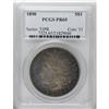 Image 3 : 1890 S$1 PR65 PCGS. Intense, iridescent cobalt-blue an 