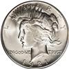 Image 1 : 1921 S$1 MS66 PCGS. The typical 1921 Peace dollar, wit 