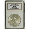 Image 1 : 1923 S$1 MS64 NGC. VAM-1A, Top 50. A prominent die bre 