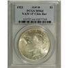 Image 1 : 1923 S$1 MS64 PCGS. VAM-1F, Top 50. A spectacular die 