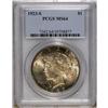 Image 1 : 1923-S S$1 MS64 PCGS. Potent luster radiates from spec 
