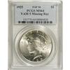 Image 1 : 1925 S$1 MS64 PCGS. VAM-5, Top 50. The top left ray be 