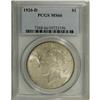 Image 1 : 1926-D S$1 MS66 PCGS. Delicate olive and pearl-gray en 