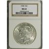 Image 1 : 1928 S$1 MS63 NGC. This lustrous and well struck examp 