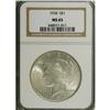 Image 1 : 1934 S$1 MS65 NGC. A sharply struck sky-gray and marig 