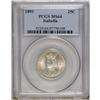 Image 1 : 1893 25C Isabella Quarter MS64 PCGS. Highly lustrous w 