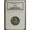 Image 3 : 1893 25C Isabella Quarter MS65 NGC. Outstanding luster 