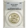 Image 1 : 1937 50C Antietam MS66 PCGS. This lustrous Premium Gem 