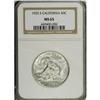 Image 1 : 1925-S 50C California MS65 NGC. A suitably impressed G 