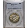 Image 1 : 1925-S 50C California MS66 PCGS. Gold, blue, and viole 