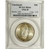 Image 1 : 1936-D 50C Cincinnati MS66 PCGS. Light gray-gold patin 