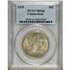 Image 1 : 1935 50C Connecticut MS66 PCGS. Wisps of rose and gray 