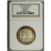 1936 50C Elgin MS67 NGC. Ex: Carmody. A tab-toned Supe 