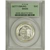 Image 1 : 1936 50C Gettysburg MS66 PCGS. A bright and beautiful 