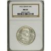 1922 50C Grant no Star MS65 NGC. A softly lustrous Gem 