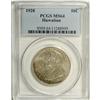 Image 3 : 1928 50C Hawaiian MS64 PCGS. Slender bands of sea-gree 