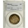Image 1 : 1921 50C Missouri MS63 PCGS. Impressive chestnut-gold 