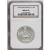 Image 1 : 1938 50C New Rochelle MS66 Prooflike NGC. This pretty 