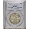 Image 1 : 1934-D 50C Oregon MS67 PCGS. Well frosted olive-gray s 