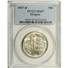 Image 1 : 1937-D 50C Oregon MS67 PCGS. This solidly struck and h 