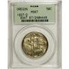 Image 1 : 1937-D 50C Oregon MS67 PCGS. A pretty piece, softly lu 