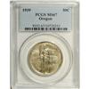 Image 1 : 1939 50C Oregon MS67 PCGS. A solidly struck Superb Gem 