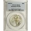 Image 3 : 1915-S 50C Panama-Pacific MS65 PCGS. Light dashes of g 