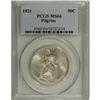 Image 1 : 1921 50C Pilgrim MS66 PCGS. Highly lustrous with delic 
