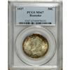 Image 1 : 1937 50C Roanoke MS67 PCGS. Splashes of reddish-orange 