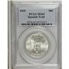 Image 1 : 1935 50C Spanish Trail MS65 PCGS. An unbelievable bril 
