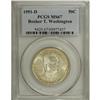 Image 3 : 1951-D 50C Booker T. Washington MS67 PCGS. This Superb 