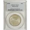 Image 1 : 1936 50C Wisconsin MS67 PCGS. Subtly lustrous with sui 