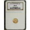 Image 1 : 1915-S G$1 Panama-Pacific Gold Dollar MS64 NGC. Nice l 