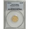 Image 3 : 1915-S $2 1/2 Panama-Pacific Quarter Eagle MS64 PCGS. 
