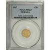 Image 1 : 1917 G$1 McKinley MS63 PCGS. The butter-yellow surface 