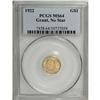 Image 3 : 1922 G$1 Grant no Star MS64 PCGS. The obverse star tha 
