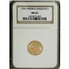Image 1 : 1926 $2 1/2 Sesquicentennial MS63 NGC. Apricot-gold lu 