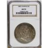 Image 1 : 1883 S$1 Hawaii Dollar AU53 NGC. A hint of peripheral 